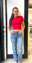 JUDY HW STRAIGHT JEAN