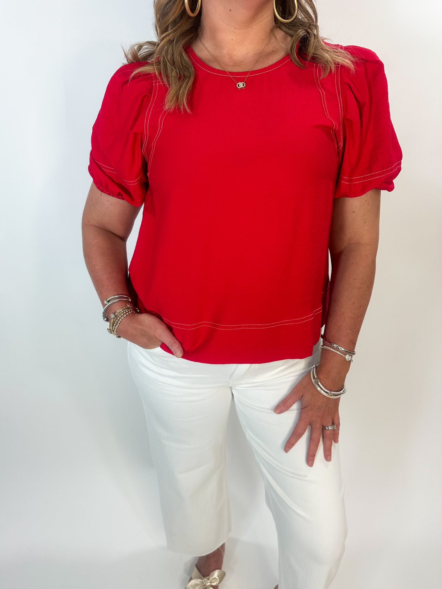 Red Blouse