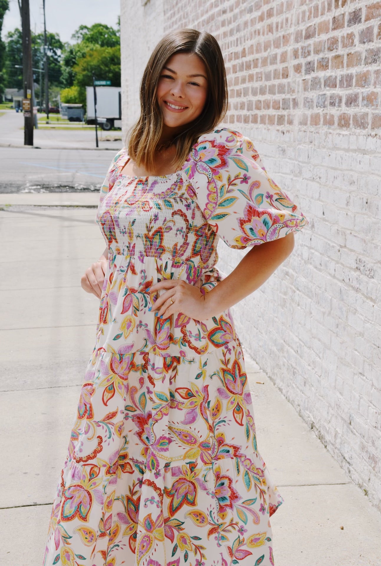 Perfectly Paisley Dress