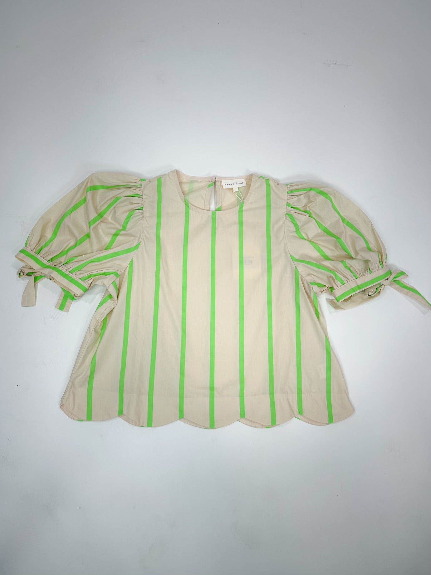 Lime Green Blouse