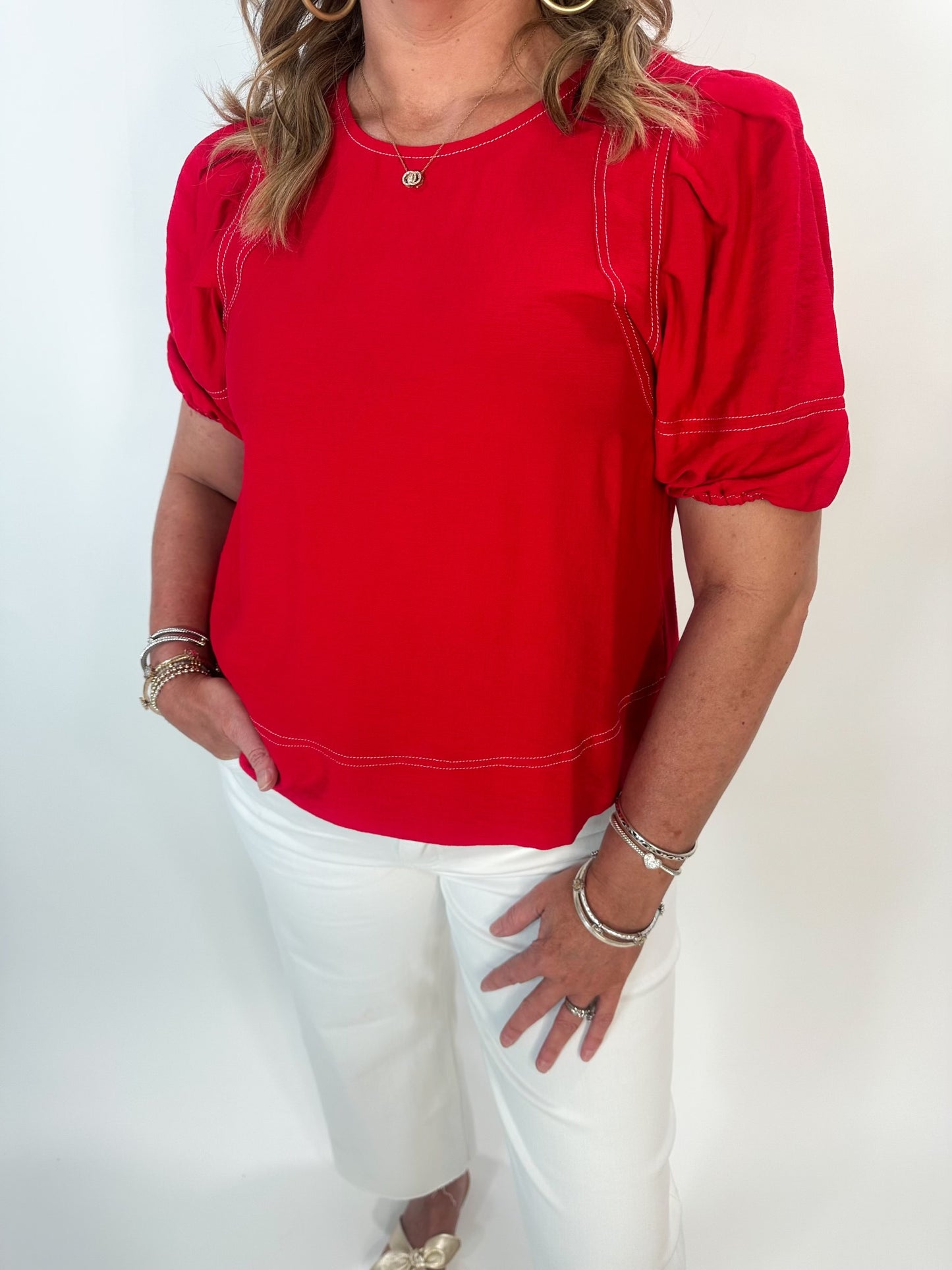 Red Blouse