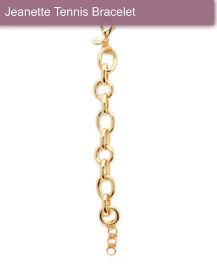 Sorrelli Gold Hoop Bracelet