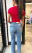 JUDY HW STRAIGHT JEAN