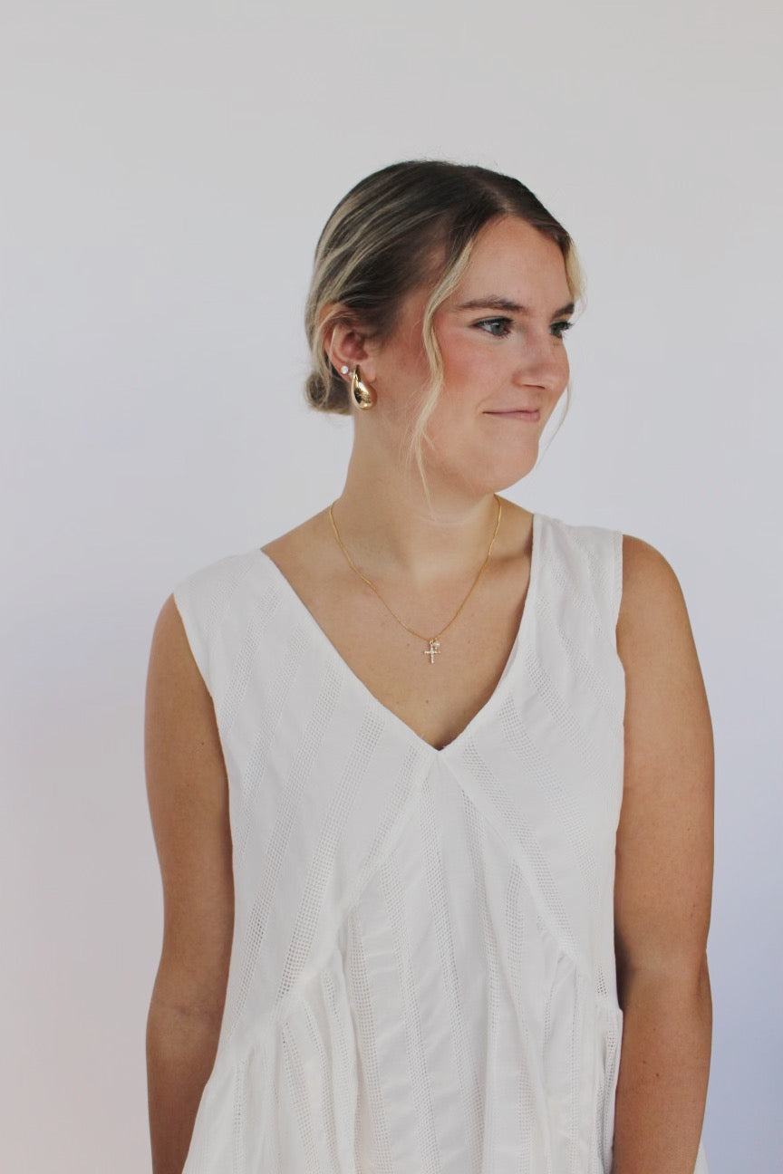 White Romper
