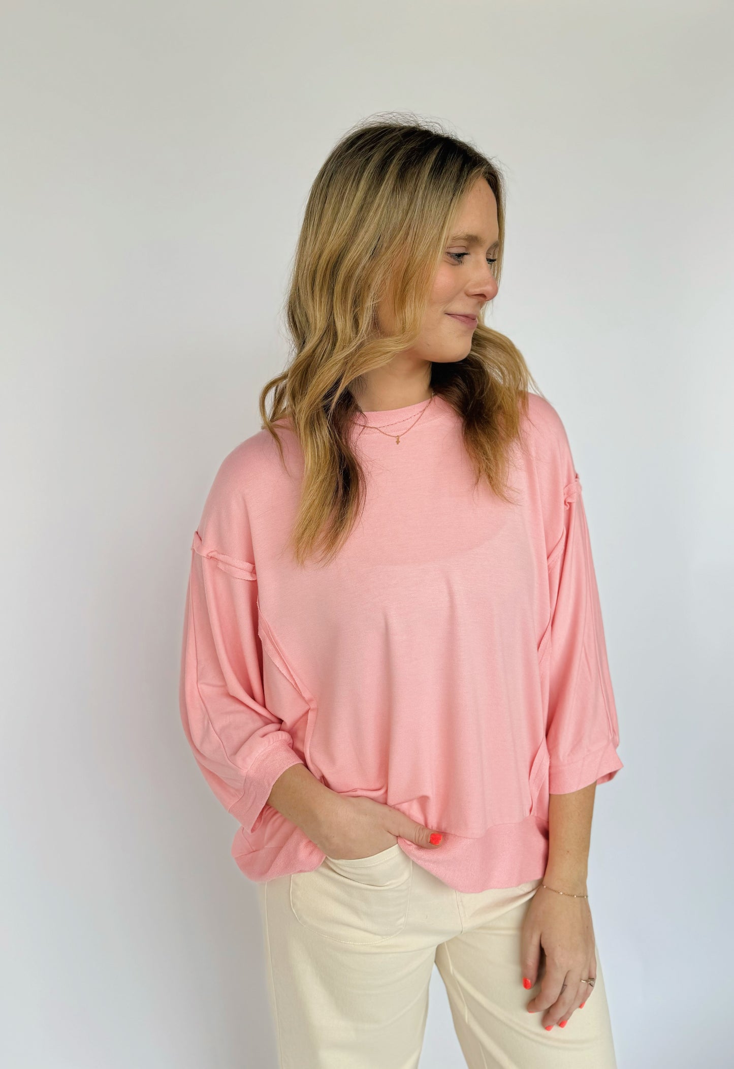 Peachy Pink Top
