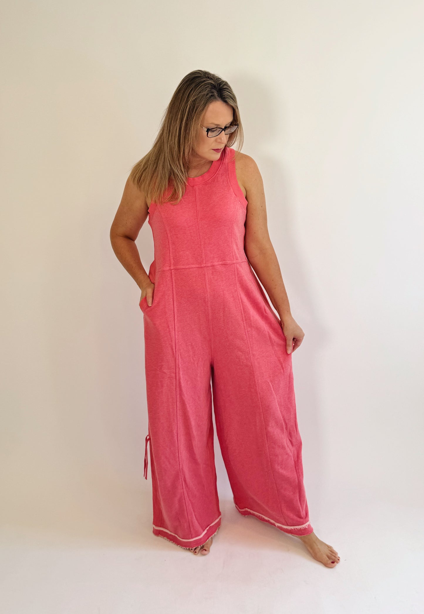Rose Pink Jumpsuit