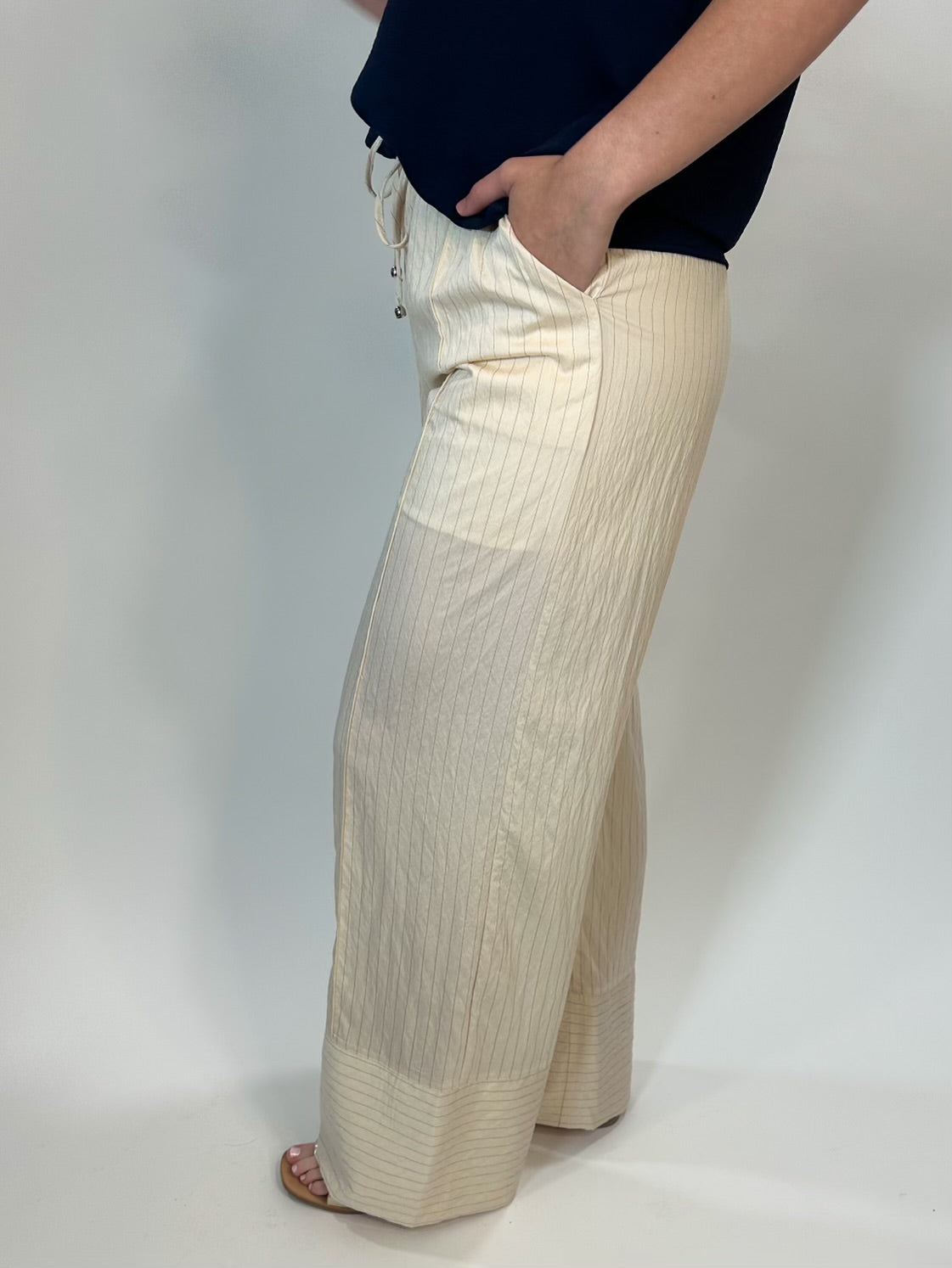 Ecru business pants