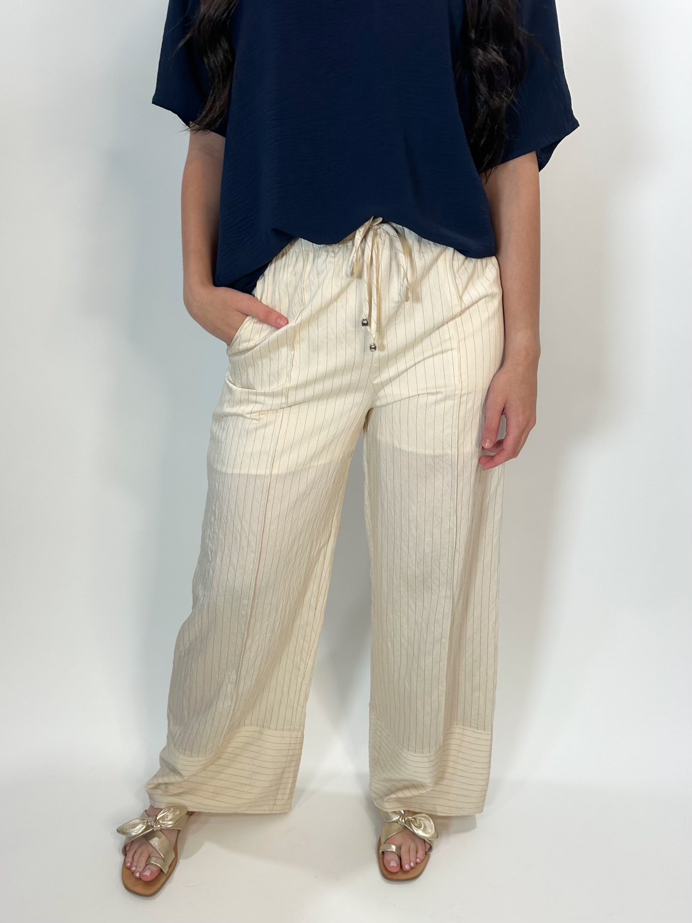 Ecru business pants