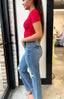 JUDY HW STRAIGHT JEAN