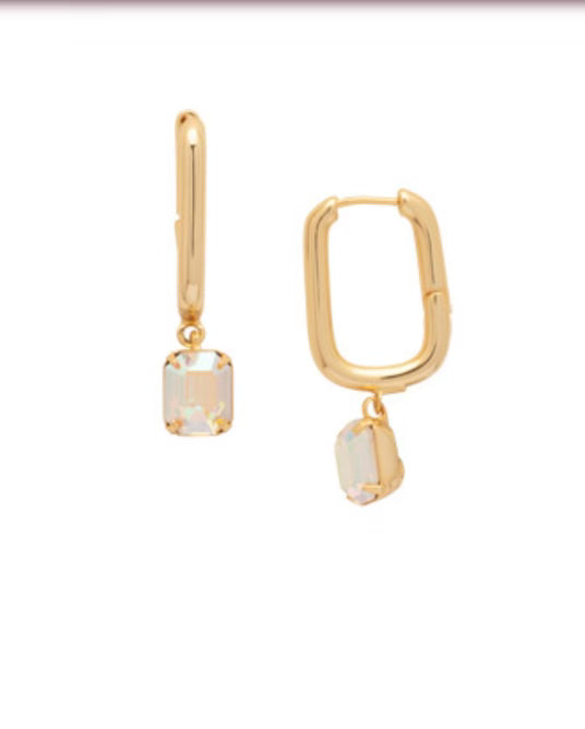 Sorrelli Rectangle Hoop Earrings