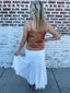 EYELIT LACE MAXI SKIRT