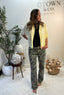 Just Black Mid Rise Relaxed Straight Leg Pant