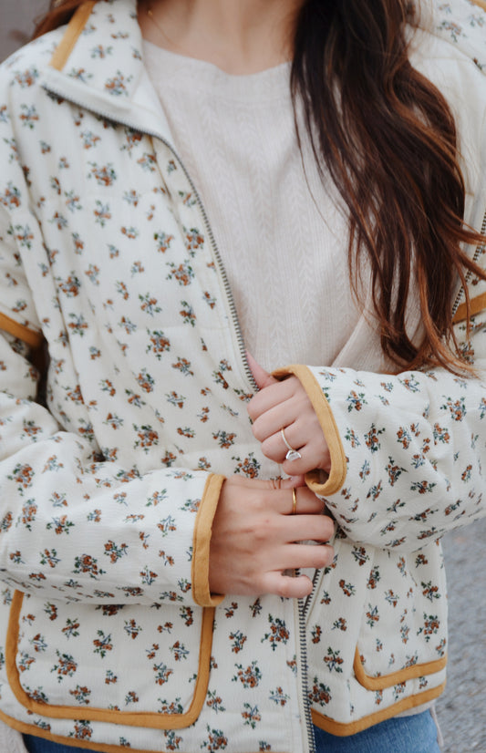 Golden Floral Jacket