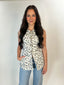 Navy Cheetah Vest