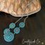Navajo Style Turquoise Statement Necklace
