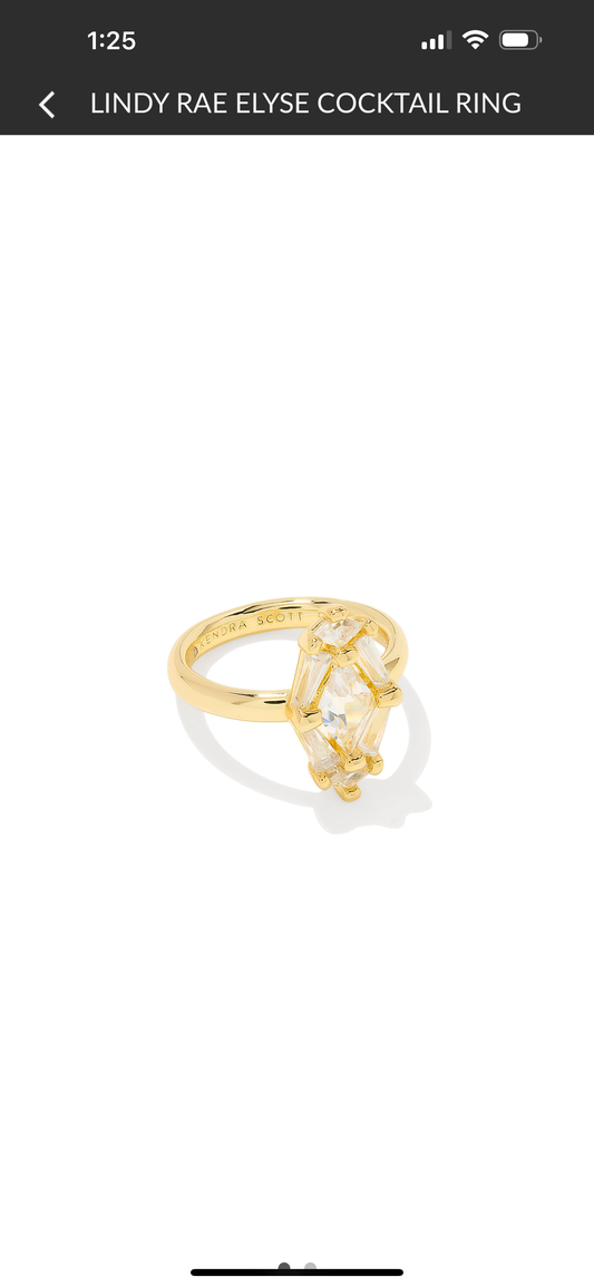 Lindy Rae Ring by Kendra Scott