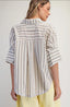 Seaside Cotton Stripe Shirt