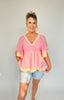 Pink Apricot Top