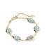 Adriana Scallop Bracelet - Sky Blue