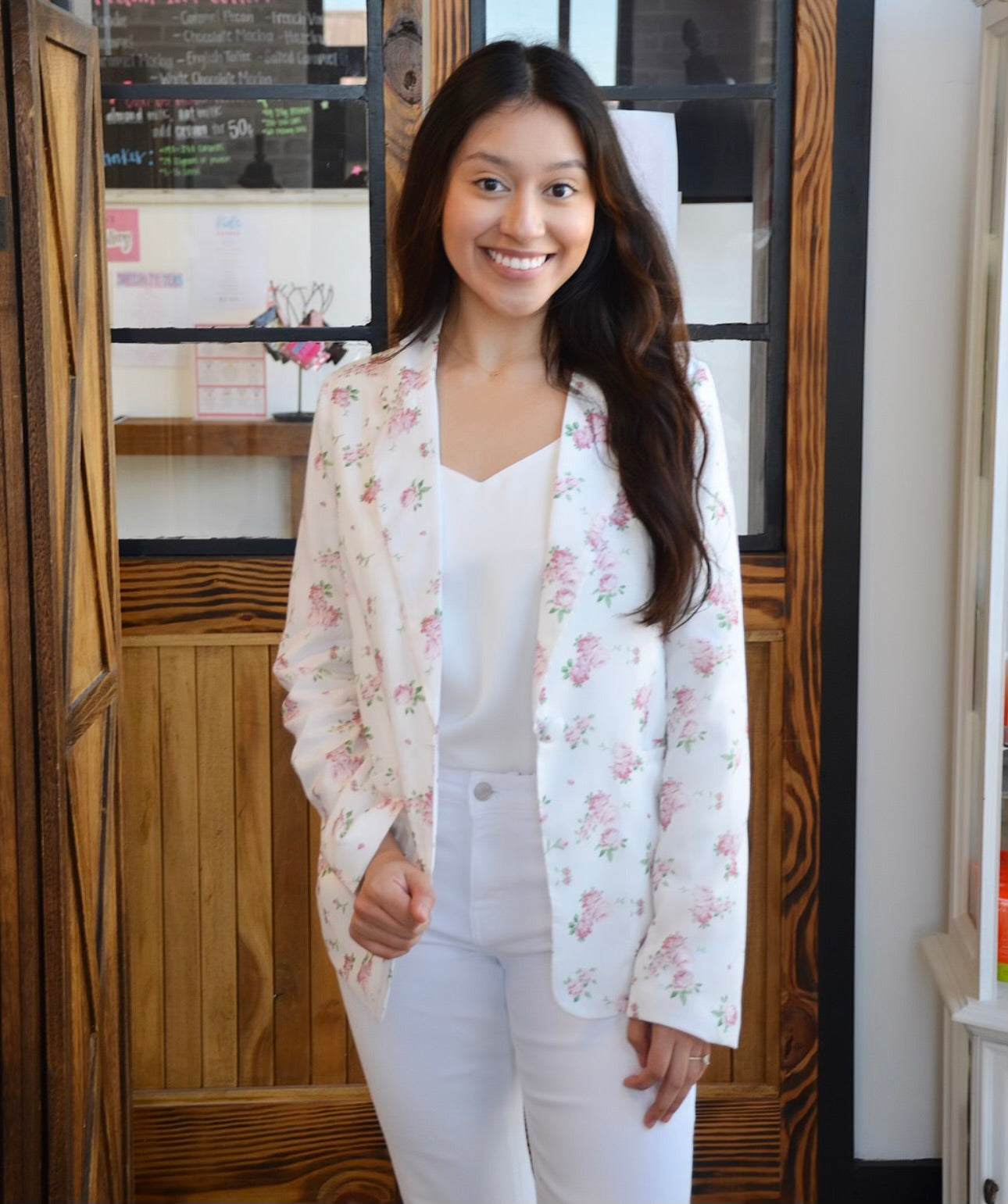 Vintage Floral Blazer