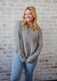 Heather Grey Cardigan Set