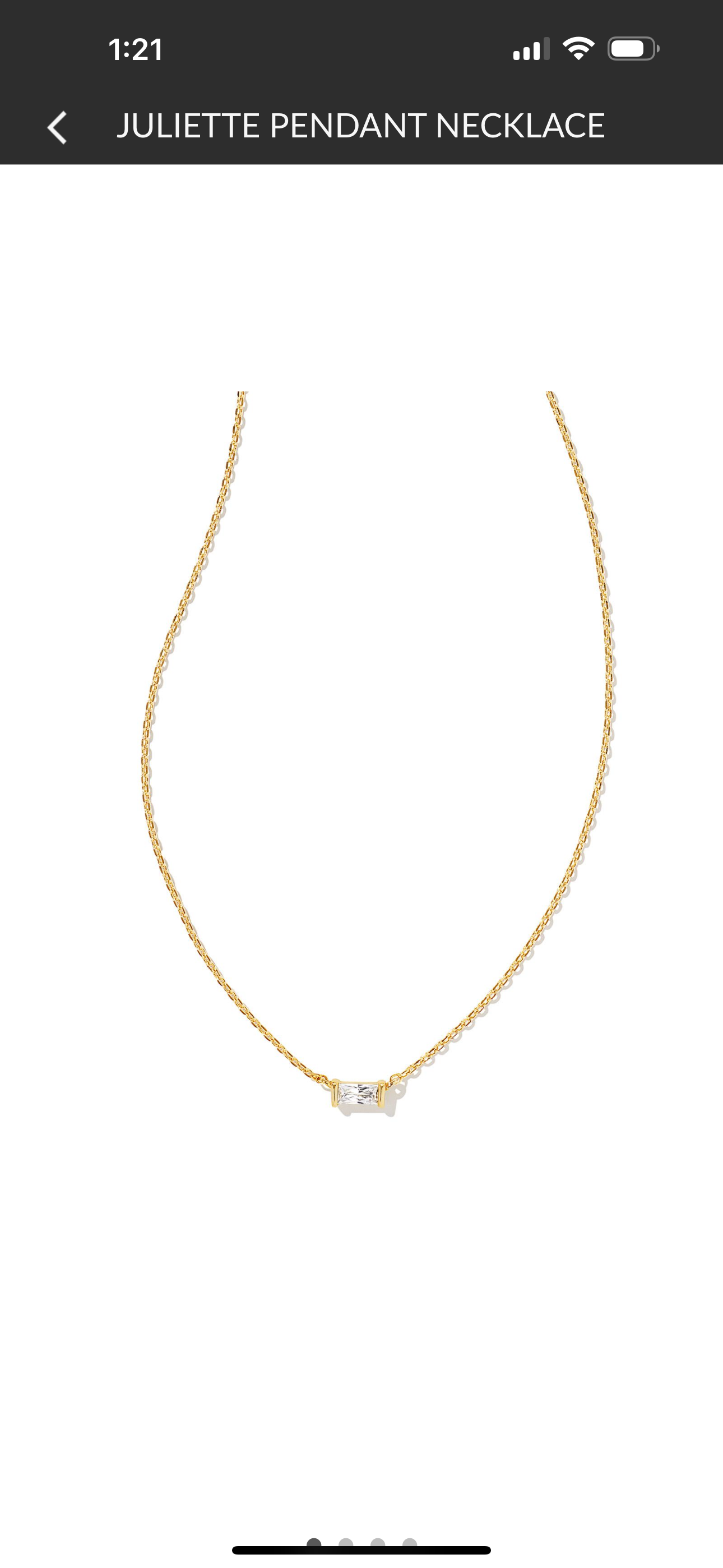 Kendra Scott Juliette Necklace