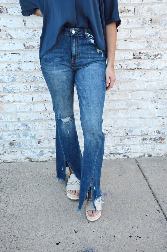 High Rise Flare Jeans