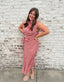 Royal Red Rosie Dress