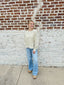 oatmeal knit top
