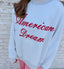 GREY Gods Country/American Dream Reversible Mockneck