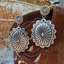 Southwest Concho Dangle Earrings