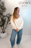 Wheat Quarter Snap Sweatshirt
