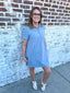 Dusty Blue Dress