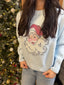 Needle Point Santa Sweater