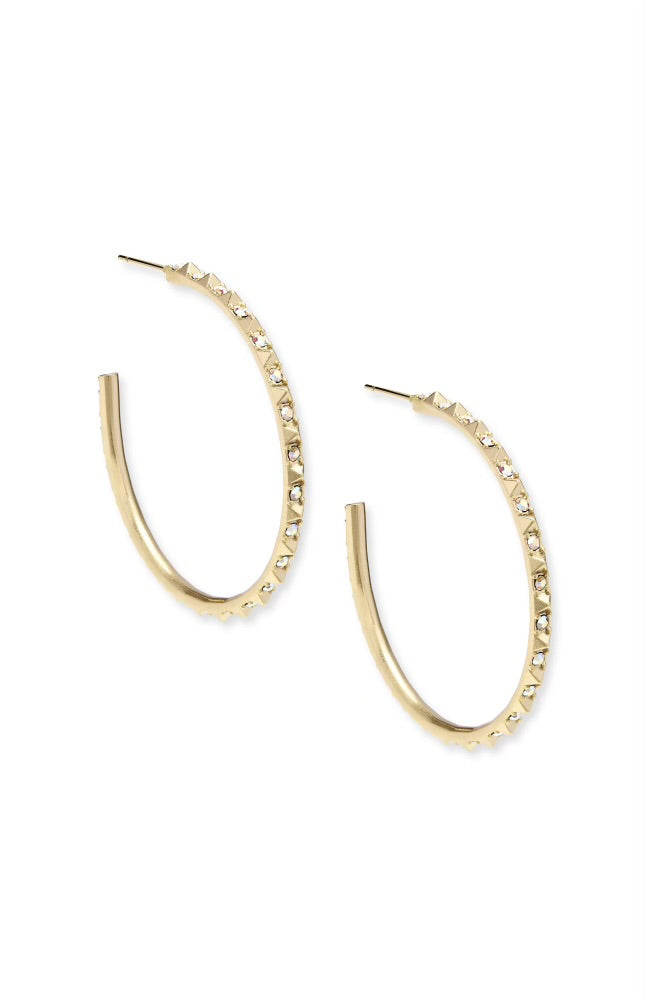 Veronica Gold Crystal Earring by Kendra Scott