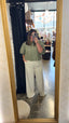 Cream Trouser Pants
