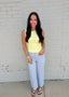Yellow High Neck Tank