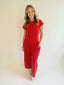 Red Mineral Washed Set