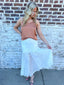 EYELIT LACE MAXI SKIRT