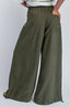Olive Linen Pants