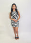 Zebra Skirt Set