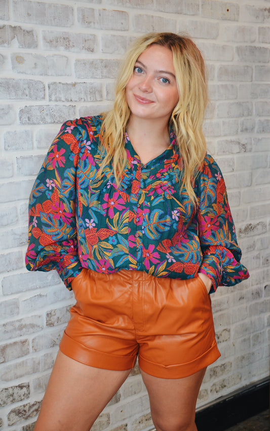 Rustic Elegance Blouse