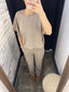 High Rise Everyday Pant Oak