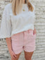 Candy Pink Cargo Short