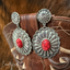 Concho Dangle Earrings