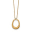 Brighton Meridian Geo Necklace Gold