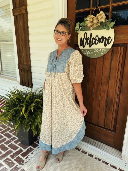 Boho Midi Dress