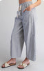 Navy Barrel Pants