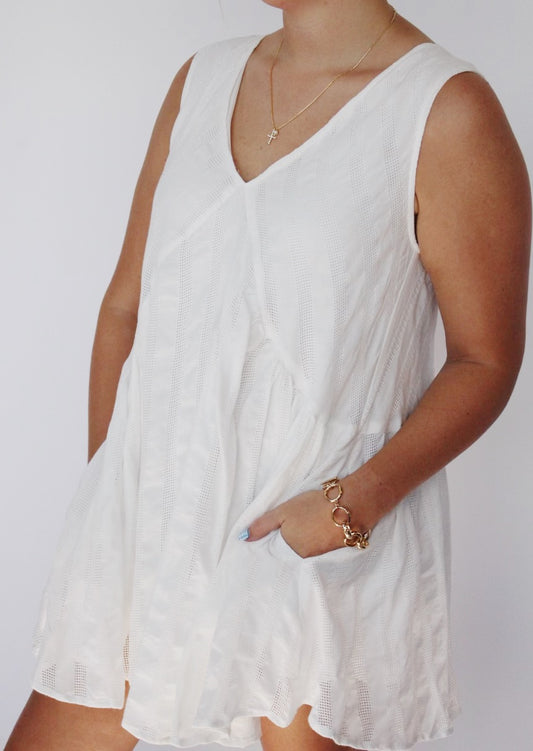 White Romper