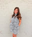 Zebra Halter Dress